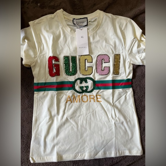 Gucci Tops Gucci T Shirt Poshmark